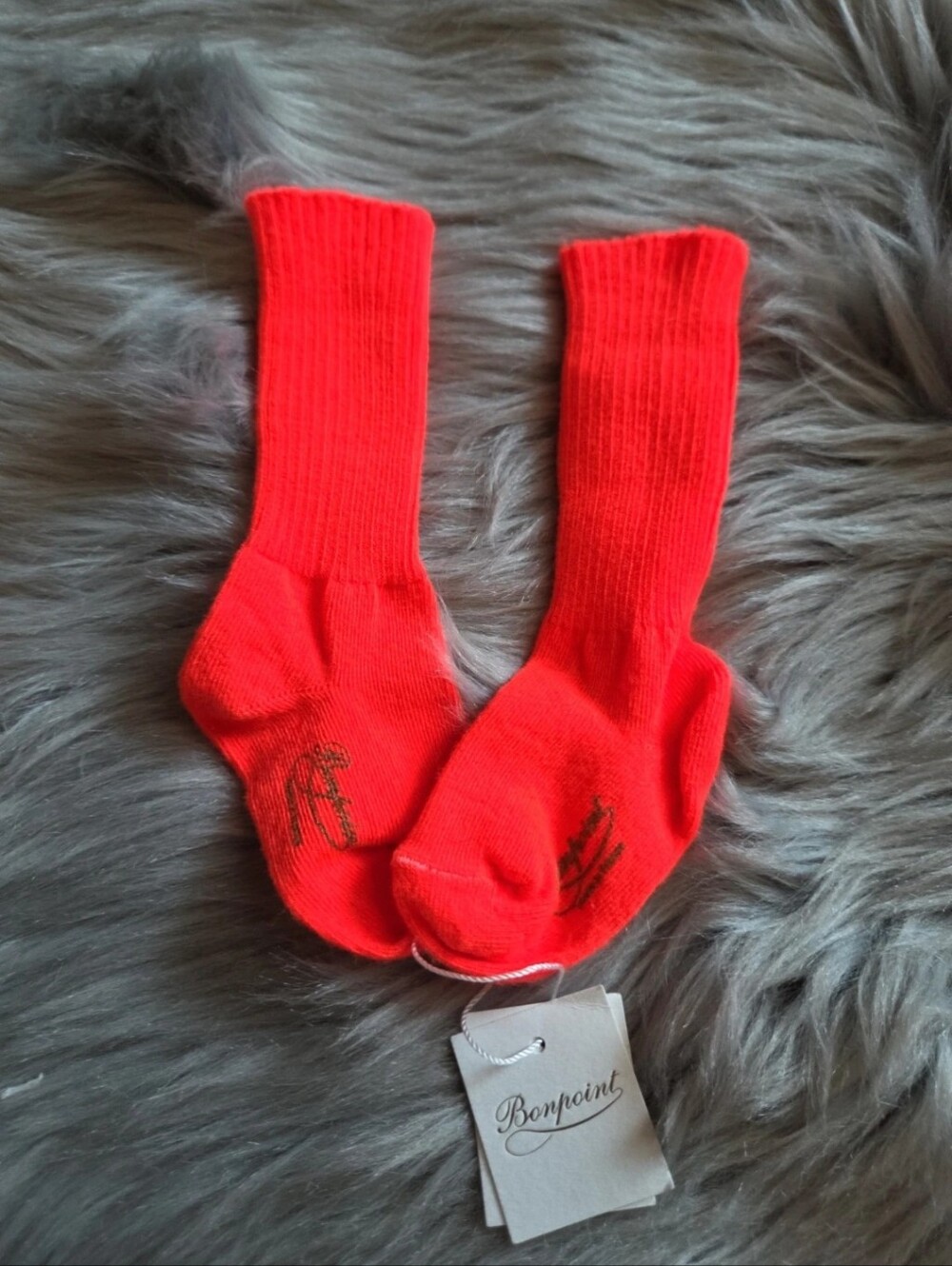 Nwt! Bonpoint Baby Girl Socks Size 12m